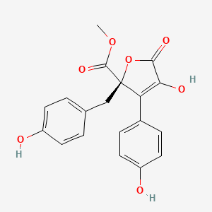 Chemical structure of Butyrolactone II