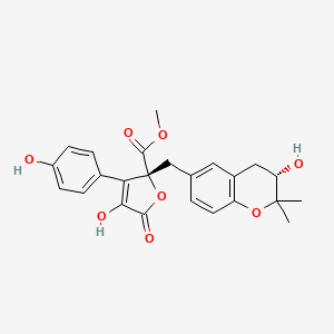 Chemical structure of Butyrolactone V