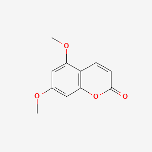 Chemical structure of Citropten