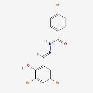 Chemical structure of D13