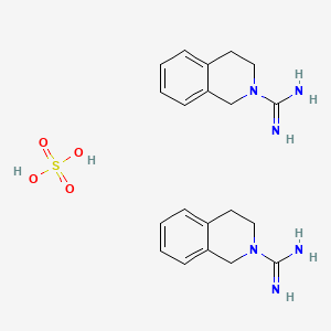Chemical structure of Debrisoquin (hemisulfate)