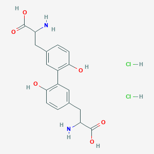 Chemical structure of Dityrosine (hydrochloride)