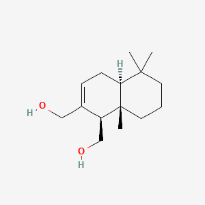 Chemical structure of Drimendiol