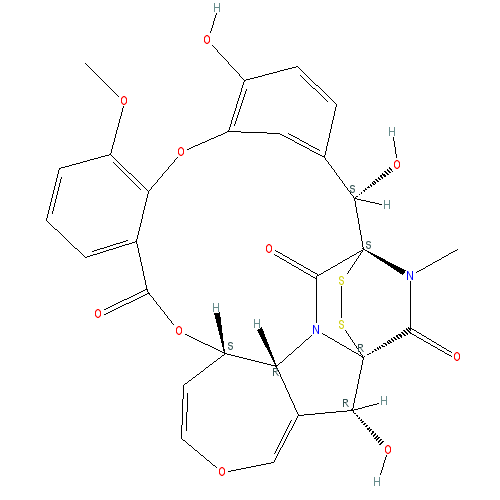 Chemical structure of Emestrin