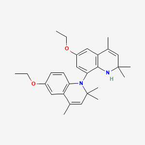 Chemical structure of Ethoxyquin Dimer