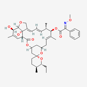 Chemical structure of Lepimectin A4
