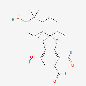 Chemical structure of Mer-NF5003F