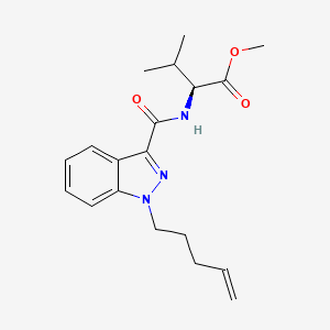 Chemical structure of MMB-4en-PINACA