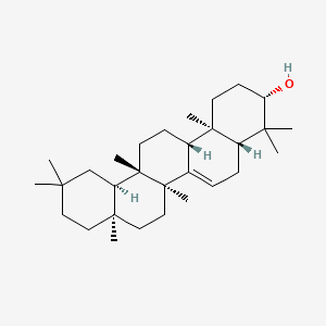 Chemical structure of Multiflorenol
