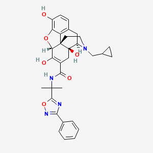 Chemical structure of Naldemedine