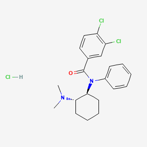 Chemical structure of Phenyl U-47700 (hydrochloride)