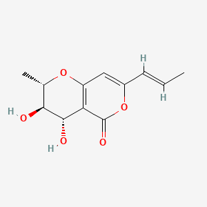 Chemical structure of Radicinol
