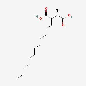 Chemical structure of Roccellic Acid