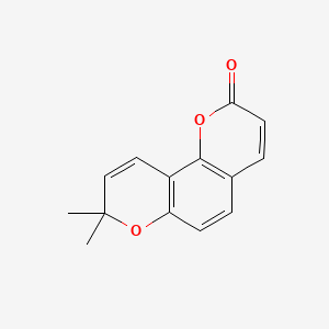 Chemical structure of Seselin
