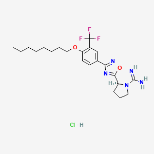 Chemical structure of SLM6031434 (hydrochloride)