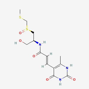 Chemical structure of Sparsomycin