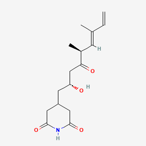 Chemical structure of Streptimidone