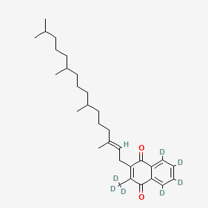 Chemical structure of Vitamin K1-d7