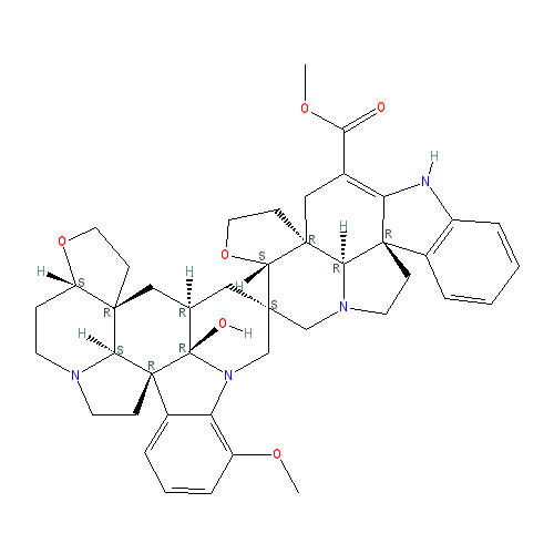 Chemical structure of Vobtusine