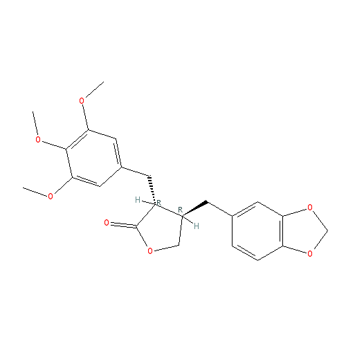 Chemical structure of Yatein