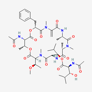 Chemical structure of YM-254890