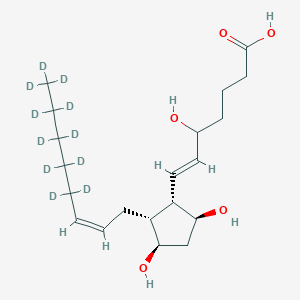 Chemical structure of (±)5-iPF2α-VI-d11