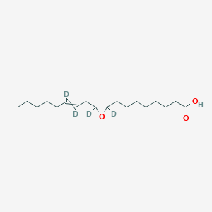Chemical structure of (±)9(10)-EpOME-d4