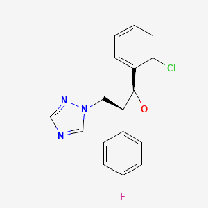 Chemical structure of (±)-cis-Epoxiconazole-d4
