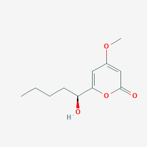 Chemical structure of (1'S)-Dehydropestalotin