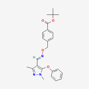 Chemical structure of Fenpyroximate