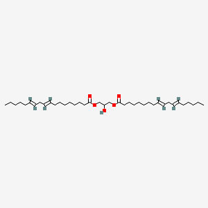 Chemical structure of Dilinoelaidin