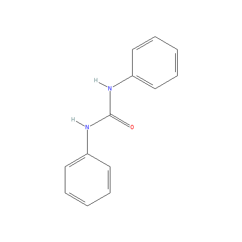 Chemical structure of Carbanilide