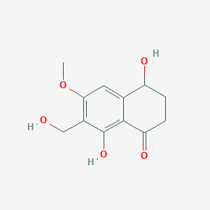 Chemical structure of 10-Norparvulenone