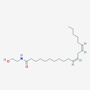 Chemical structure of N-cis-11,14-eicosadienoyl ethanolamine