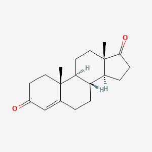 Chemical structure of 11-keto Testosterone-d3