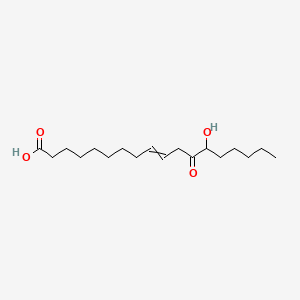 Chemical structure of 12-oxo-13-HOME