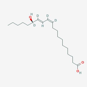 Chemical structure of 13(S)-HODE-d4