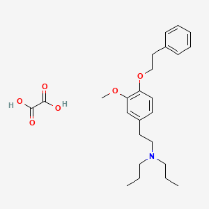 Chemical structure of 17-phenyl trinor Prostaglandin F2α glycinamide