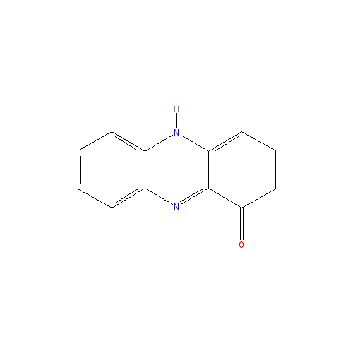 Chemical structure of 1-Phenazinol