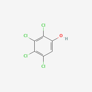 Chemical structure of 2,3,4,5-Tetrachlorophenol