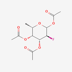 Chemical structure of 2F-Peracetyl-Fucose