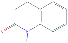 Chemical structure of Hydrocarbostyril