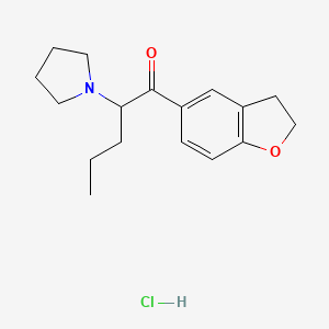 Chemical structure of 5-Dbfpv hydrochloride