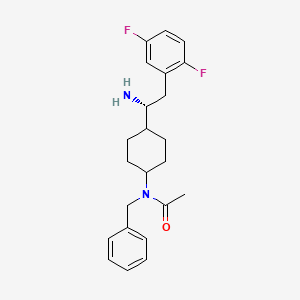 Chemical structure of 4'-fluoro, para-fluoro (±)-cis-3-methyl Fentanyl (hydrochloride)