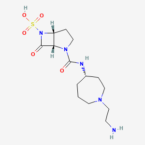Chemical structure of 4-hydroxy Nonenal Mercapturic Acid-d3