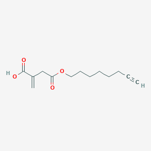 Chemical structure of Itaconate-alkyne
