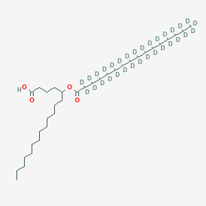 Chemical structure of 5-PAHSA-d31