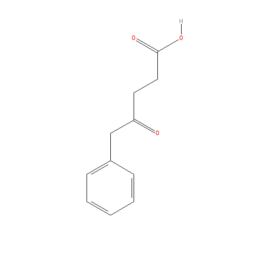 Chemical structure of 5-Phenyllevulinic Acid
