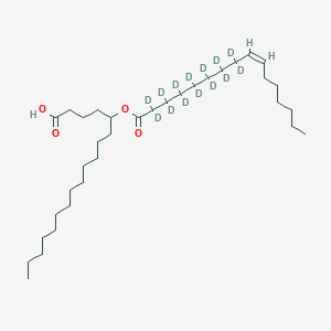 Chemical structure of 5-POHSA-d14