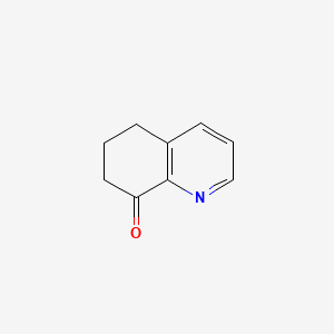 Chemical structure of 6,7-Dihydro-5H-quinolin-8-one